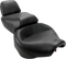 MUSTANG Seat - Vintage - Wide - Touring - Without Driver Backrest - One-Piece - Smooth - Black - Virago 75244