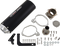 TRINITY RACING Muffler - Black TR-4176S-BK