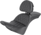 SADDLEMEN Explorer Seat - Lattice Stitched - Backrest - FL '18-'24 818-33-030LS