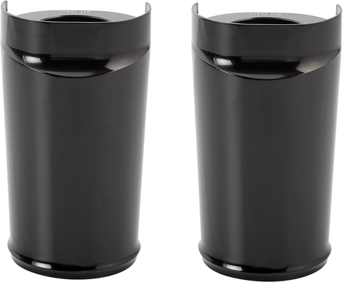 ARLEN NESS Fork Boot Cover - Black Anodized - Smooth 20-033