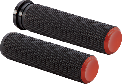 ARLEN NESS Knurled Grips - TBW - Orange 07-306