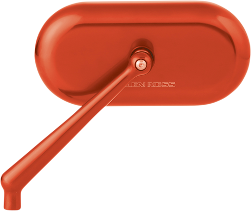 ARLEN NESS Mirror - Side View - Oval - Orange - Left 13-185