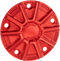 ARLEN NESS Points Cover - Red - Twin Cam 700-030