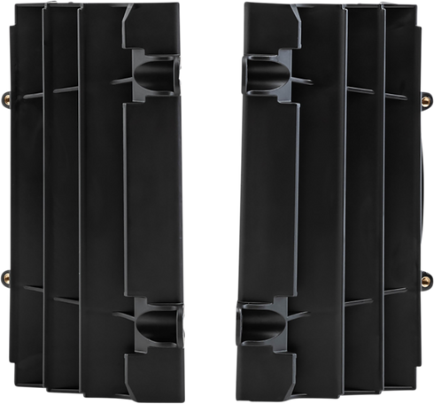 UFO Replacement Radiator Louvers - Black - KTM/Husqvarna AC02467