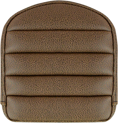 SADDLEMEN Sissy Bar Pad - Tuck-n-Roll - Brown 040846BR