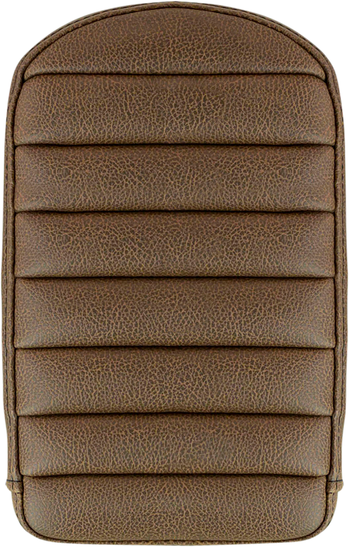 SADDLEMEN Sissy Bar Pad - Tuck-n-Roll - Brown 041146BR