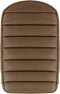 SADDLEMEN Sissy Bar Pad - Tuck-n-Roll - Brown 041146BR