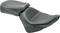 MUSTANG Seat - Vintage - Wide - Touring - Without Driver Backrest - Two-Piece - Smooth - Black - Vegas 76511