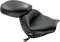 MUSTANG Seat - Wide - Touring - Without Backrest - Two- Piece - Chrome Studded - Black w/Conchos - VTX1300C 76190
