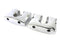 V-Twin Shovelhead Rocker Box Cover Set Chrome - 11-0056