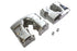 Motorshop Shovelhead Rocker Box Cover Set Polished - 11-0057