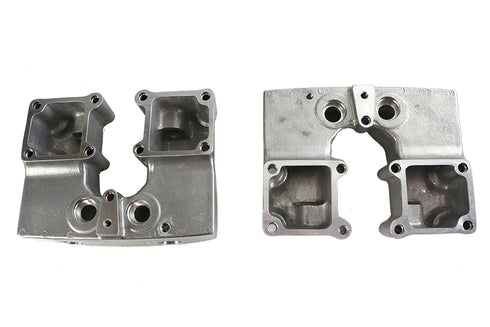 Motorshop Replica Shovelhead Rocker Box Cover Set Polished - 11-0091