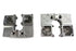 Motorshop Replica Shovelhead Rocker Box Cover Set Polished - 11-0091
