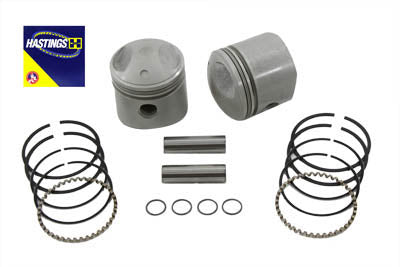 Motorshop Replica 74 inch Overhead Valve Piston Set .030 Oversize - 11-0219