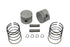 Motorshop 80 inch Evolution Piston Kit .005 Oversize - 11-0292