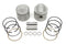 Motorshop 1000cc Piston Set .010 Oversize - 11-0301