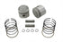 Motorshop 74 inch Overhead Valve Piston Set .030 Oversize - 11-0310