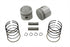 Motorshop 74 inch Overhead Valve Piston Set .030 Oversize - 11-0310
