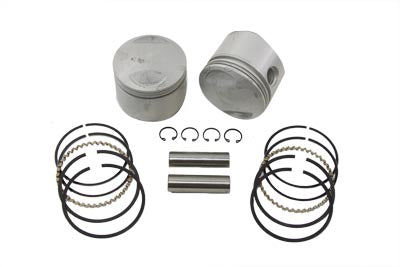 Motorshop 80 inch Overhead Valve Piston Set .030 Oversize - 11-0320