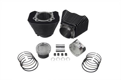 Motorshop 1200cc Cylinder and Piston Conversion Kit Black - 11-0337
