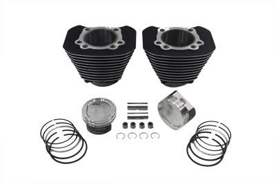 Motorshop 1200cc Cylinder and Piston Conversion Kit Black - 11-0337
