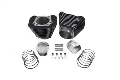 Motorshop 1200cc Cylinder and Piston Conversion Kit Black - 11-0347