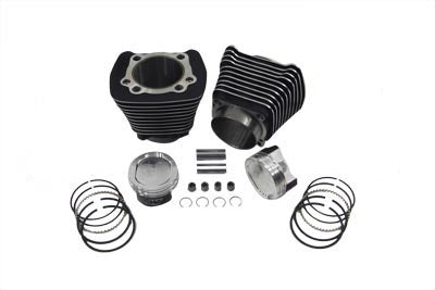 Motorshop 1200cc Cylinder and Piston Conversion Kit Black - 11-0355