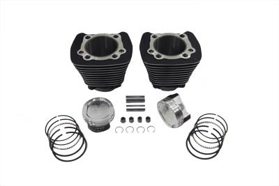 Motorshop 1200cc Cylinder and Piston Conversion Kit Black - 11-0355
