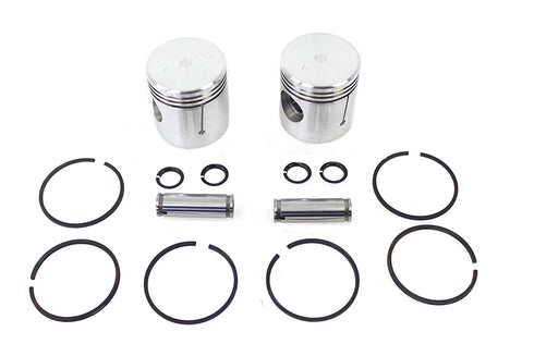 Motorshop 45 inch WL/G Piston Kit .005 inch Oversize - 11-0384