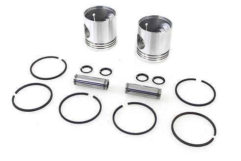 Motorshop 45 inch WL/G Piston Kit .005 inch Oversize - 11-0384