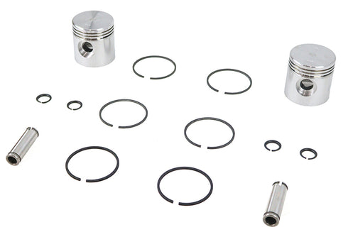Motorshop 45 inch WL/G Piston Kit .010 inch Oversize - 11-0401