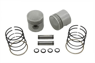Motorshop 3-5/16 inch Piston Kit .080 Oversize - 11-0439