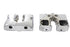 Motorshop Shovelhead Rocker Box Cover Set Chrome - 11-0534