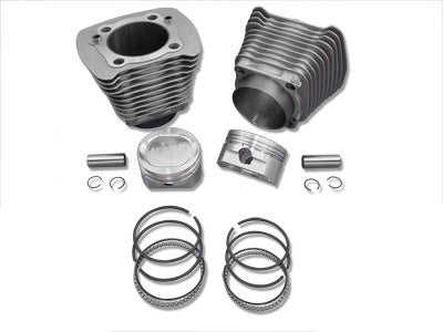 Motorshop 1200cc Cylinder and Piston Conversion Kit Silver - 11-0565