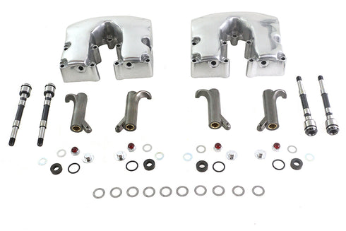 Motorshop Rocker Box Assembly Polished Finish - 11-0578