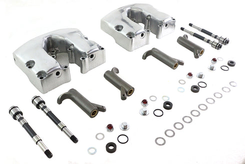 Motorshop Rocker Box Assembly Polished Finish - 11-0578