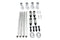 Motorshop Solid Tappet Alloy Block Kit - 11-0588