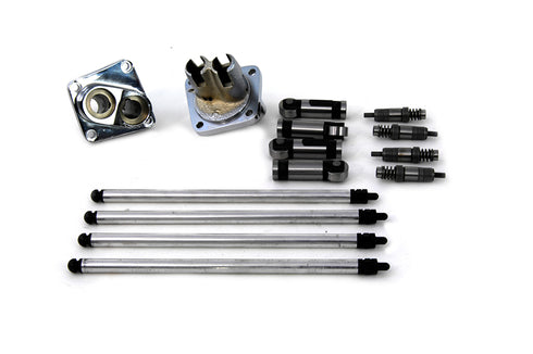Motorshop Hydraulic Tappet Block Kit Chrome Finish - 11-0590