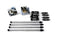 Motorshop Hydraulic Tappet Block Kit Chrome Finish - 11-0590