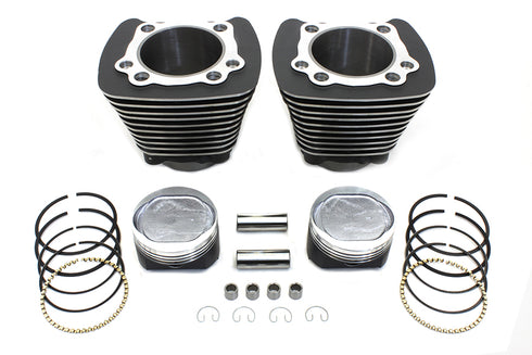 Motorshop 883cc to 1200cc Cylinder and Piston Conversion Kit Black - 11-0595