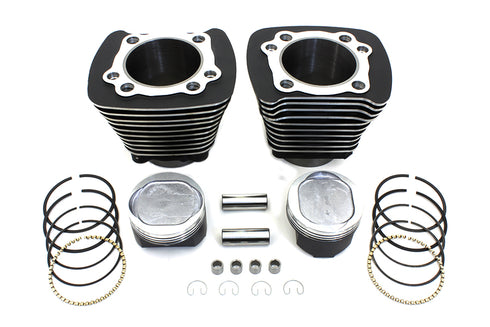 Motorshop 883cc to 1200cc Cylinder and Piston Conversion Kit Black - 11-0595