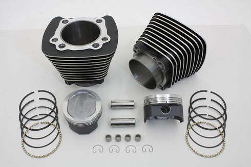 Motorshop 883cc to 1200cc Cylinder and Piston Conversion Kit Black - 11-0595