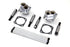 Motorshop Solid Tappet Kit Chrome Finish - 11-0596