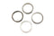 Motorshop Nickel Intake and Exhaust Valve Seat Set - 11-0675