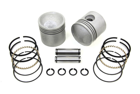 Motorshop 3-5/16 inch Piston Set .030 Oversize - 11-0848
