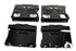 Motorshop Gloss Black TC-88 Rocker Box Set - 11-1086