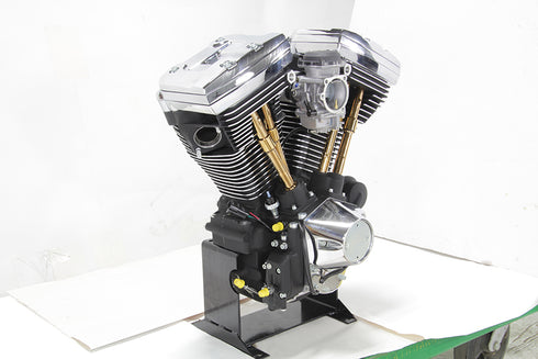 Motorshop Pushrod Cover Kit Titanium - 11-1090