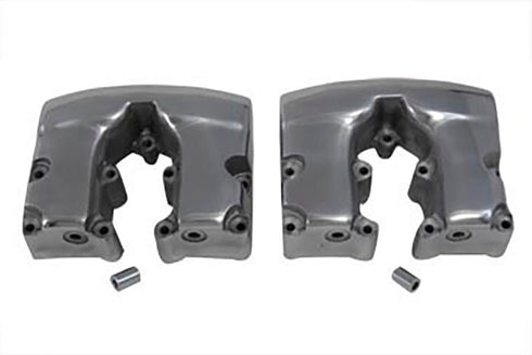 Edelbrock Factory Sample Shovelhead Rocker Box Cover Set Polished - 11-1093