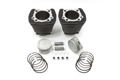 Motorshop 883cc to 1200cc Cylinder and Piston Conversion Kit Black - 11-1105