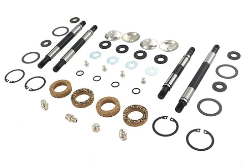 V-Twin 1936 Knucklehead Rocker Shaft and Cap Kit - 11-1143